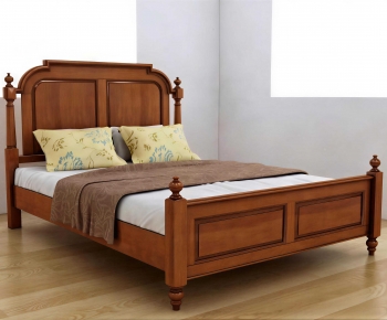 American Style Double Bed-ID:766727921