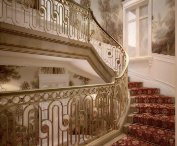 New Classical Style Stairwell-ID:277369051