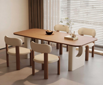 Modern Dining Table And Chairs-ID:368927965