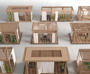 Wabi-sabi Style Pavilion-ID:439989097