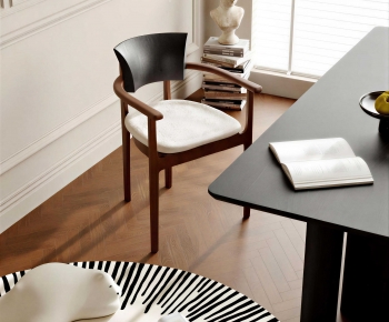 Modern Computer Desk And Chair-ID:577019934
