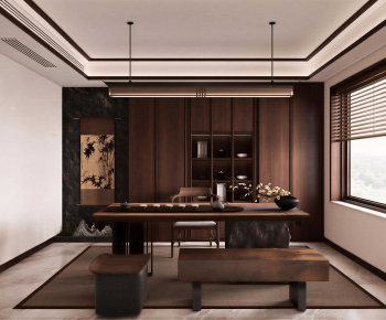 New Chinese Style Tea House-ID:812092071