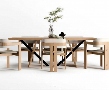 Modern Dining Table And Chairs-ID:338886028