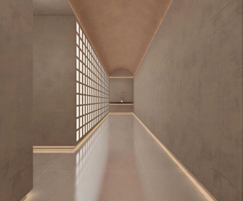 Wabi-sabi Style Corridor-ID:936204917