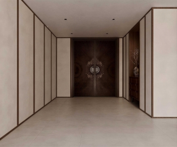 New Chinese Style Hallway-ID:661528115