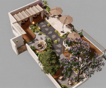 Modern Courtyard/landscape-ID:955908067