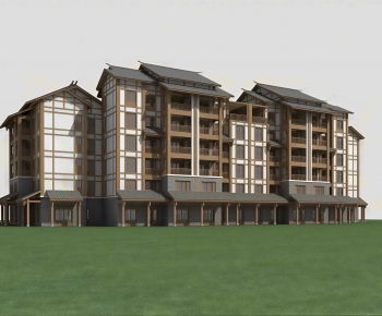 New Chinese Style Residential Building-ID:810961015