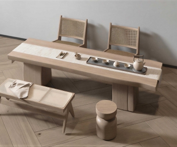 Japanese Style Tea Tables And Chairs-ID:482121944