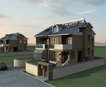 Modern Detached Villa-ID:872869561