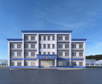 Modern Public Building-ID:444633019
