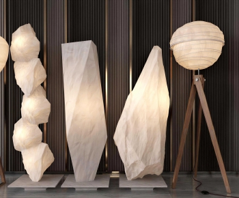 Wabi-sabi Style Floor Lamp-ID:772684106