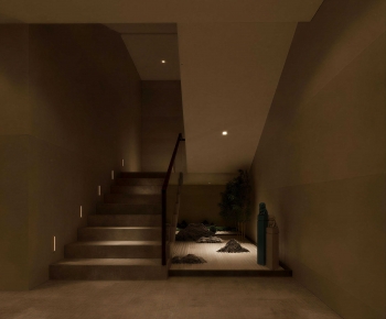 New Chinese Style Stairwell-ID:823770059