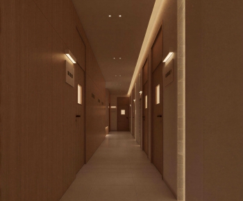 Wabi-sabi Style Corridor-ID:352270626