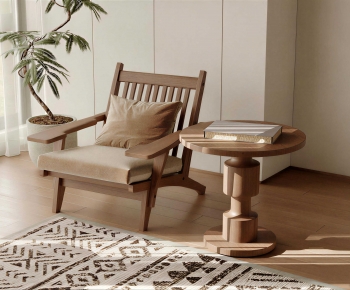 Japanese Style Lounge Chair-ID:470370052