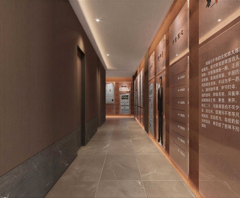 New Chinese Style Hallway-ID:991679915