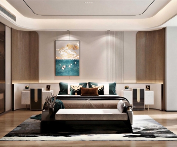 New Chinese Style Bedroom-ID:283015018