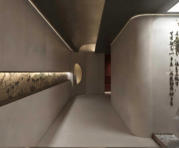 New Chinese Style Corridor-ID:584563022