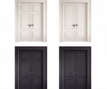 New Chinese Style Double Door-ID:286624916