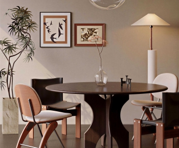 Modern Dining Table And Chairs-ID:949459088
