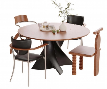Modern Dining Table And Chairs-ID:962541193