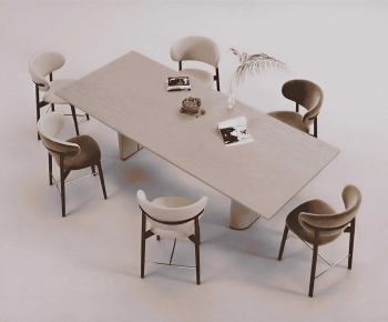 Modern Dining Table And Chairs-ID:123308906