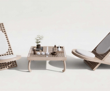 New Chinese Style Tea Tables And Chairs-ID:344193947