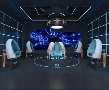 Modern Exhibition Hall-ID:335800894