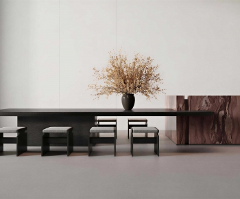 Modern Dining Table And Chairs-ID:681917912