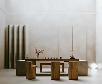 Wabi-sabi Style Tea House-ID:461911924