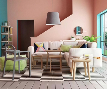 Nordic Style Sofa Combination-ID:559279937