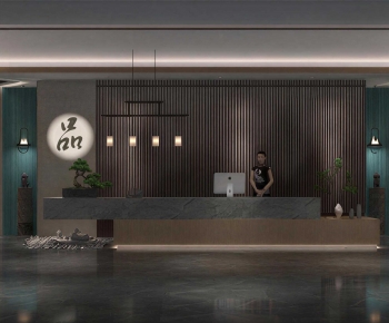 New Chinese Style Lobby Hall-ID:515708926