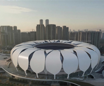 Modern Architecture Of Artistic Style-ID:184443009