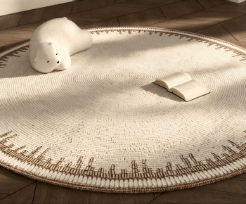 Modern Circular Carpet-ID:865228891
