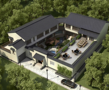 New Chinese Style Detached Villa-ID:715579994