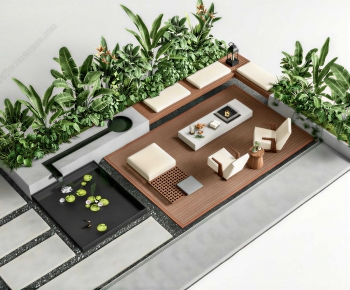 Modern Courtyard/landscape-ID:942043071