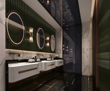 Modern Public Toilet-ID:627053025