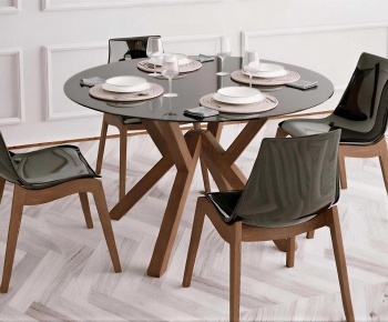 Modern Dining Table And Chairs-ID:357482914