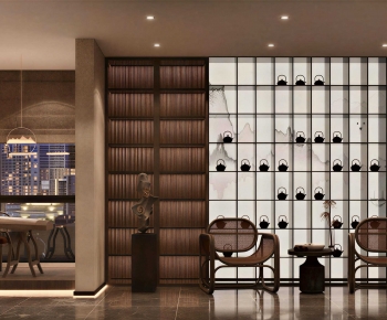 New Chinese Style Tea House-ID:398263937