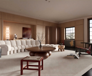 Modern A Living Room-ID:883862973