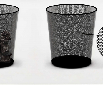 Modern Trash Can-ID:764499907