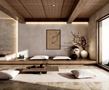 Wabi-sabi Style Tea House-ID:183417083