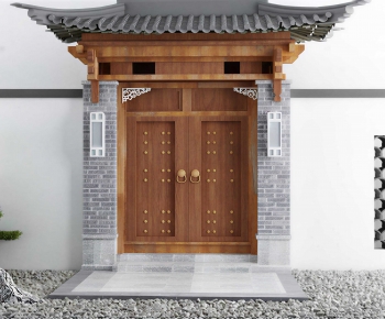 Chinese Style Facade Element-ID:463552959