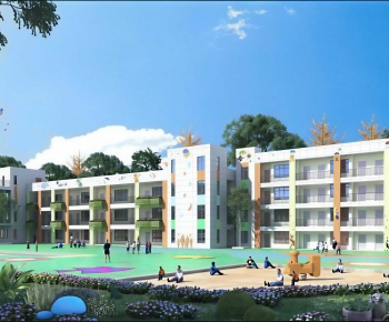 Modern School Building-ID:231884962
