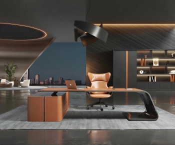 Modern Manager's Office-ID:599780086