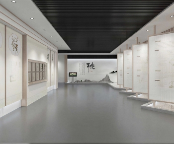 New Chinese Style Exhibition Hall-ID:591905121