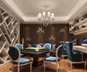 European Style Chess And Card Room-ID:570573098