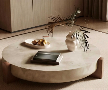 Wabi-sabi Style Coffee Table-ID:444400389
