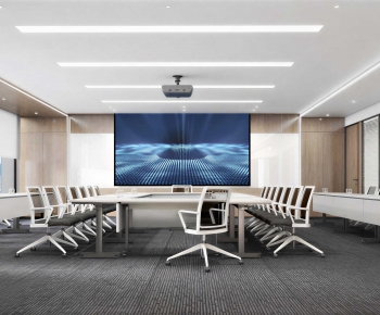 Modern Meeting Room-ID:528126007
