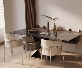 Modern Dining Table And Chairs-ID:502198938