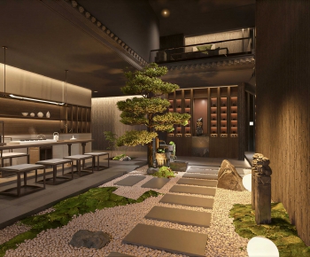 New Chinese Style Plant Landscaping-ID:797228108